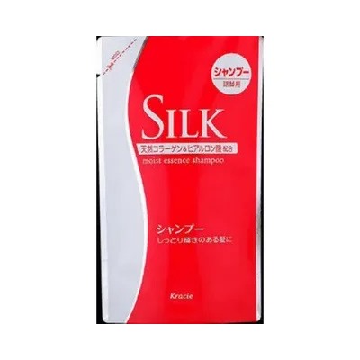 74402 "Silk" Шампунь увлажняющий для волос с природным коллагеном 350 мл. Сменная упаковка. /