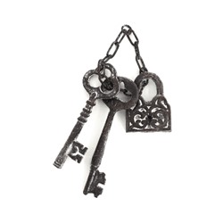 Ключи с замком-декор (7*2*32см) OK-55178