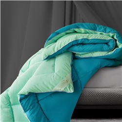 Одеяло MultiColor цвет: бирюзовый, светло-мятный (200х220 см)