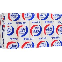 210018 Miyoshi Maruseru Soap Мыло для точечного застирывания стойких загрязнений 140g*5 шт