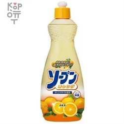 271828 "Kaneyo-апельсин" Жидкость для мытья посуды, фруктов и овощей, 600мл/