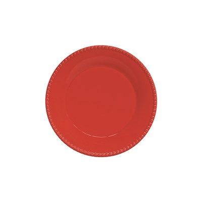 Тарелка закусочная Tiffany, красная, 19 см, 60792