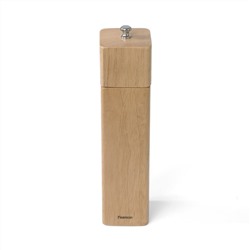 8191 FISSMAN  Мельница для соли и перца квадратная 21.5x5 см (деревянный корпус с керамическим механизмом)