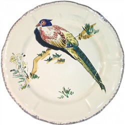 Тарелка десертная Фазан из коллекции Grands Oiseaux, Gien