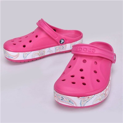 Сабо Crocs Bayaband Clog цвет розовый арт 1550