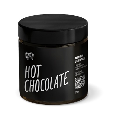 Темный горячий шоколад Tasty Coffee, 250 г