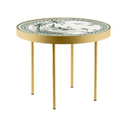 Кофейный столик GOLD VUE ORIENT VERT DEPAREILLEES V, Gien