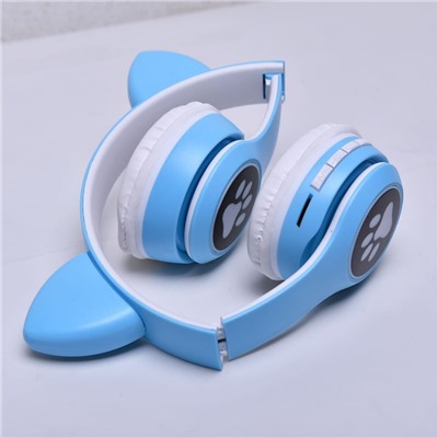 Наушники беспроводные Cat Ear Blue арт 1159