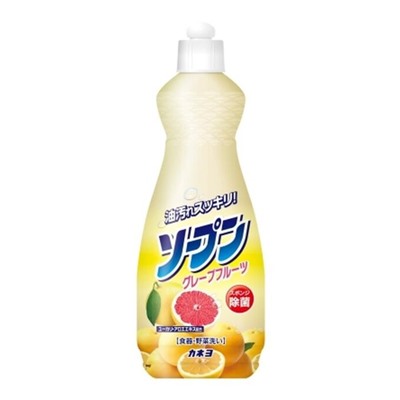 Жидкость для мытья посуды "Kaneyo - грейпфрут" 600 мл