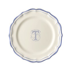 Десертная тарелка, белый/голубой  FILET BLEU T,Gien