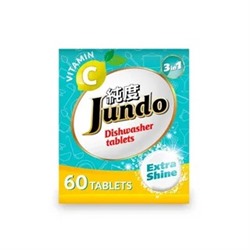 021149 Таблетки для посудомоечной машины 3 в 1, с витамином С и активным кислородом Jundo Vitamin C, 60 шт/