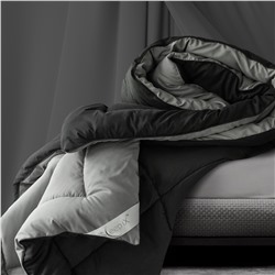 Одеяло MultiColor цвет: серый, черный (140х205 см)