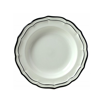 Тарелка суповая из коллекции Filet Manganese, Gien